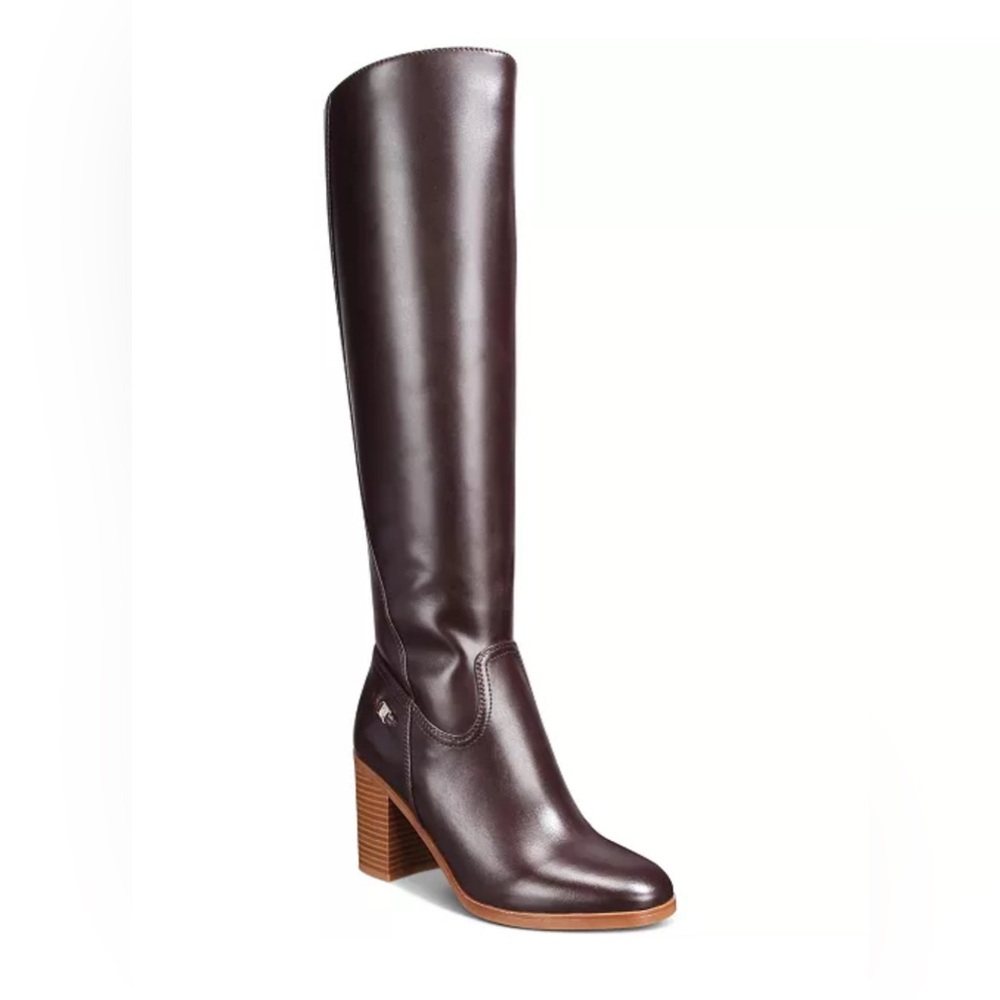 Giani Bernini Black Heeled Boots Elegant Streamlined Silhouette